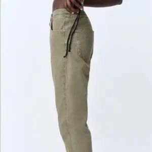 ZARA | Denim Khaki Pants